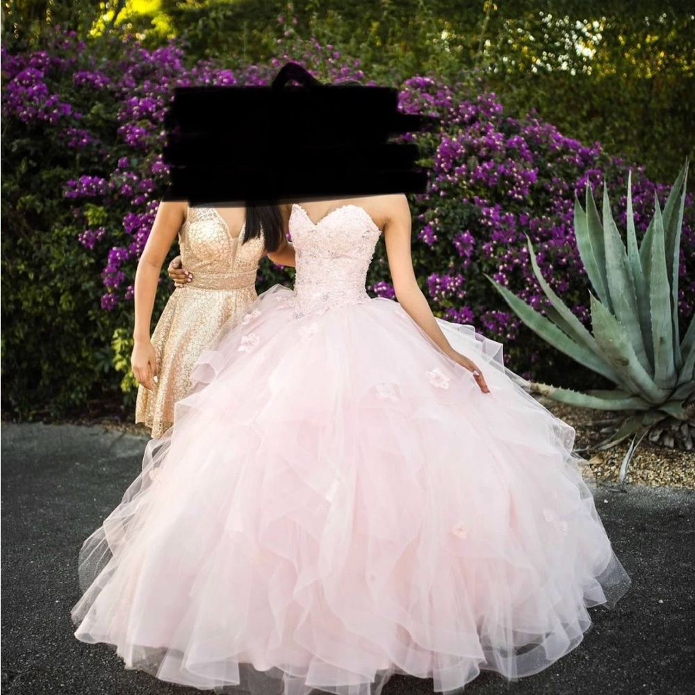 Baby Pink Quince Dress